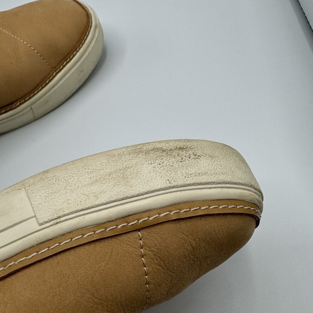 Toms Parker Slip On Shoes Honey Faux Leather Size 9.5 - Picture 8 of 8